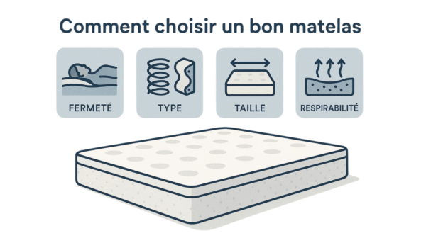Comment choisir un bon matelas​,tailles-matelas, Guide des tailles de matelas disponibles au Maroc, Comment choisir un bon matelas à deux au Maroc, Différents types de matelas : mousse, ressorts ensachés et latex, Matelas confortable pour bien dormir au Maroc