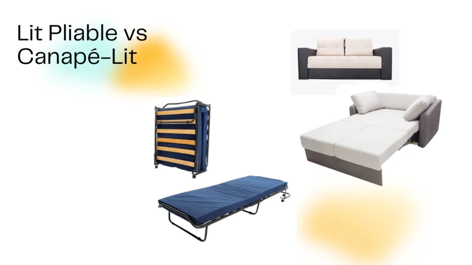 Lit Pliable vs Canapé-Lit Que Choisir pour un Airbnb au Maroc
