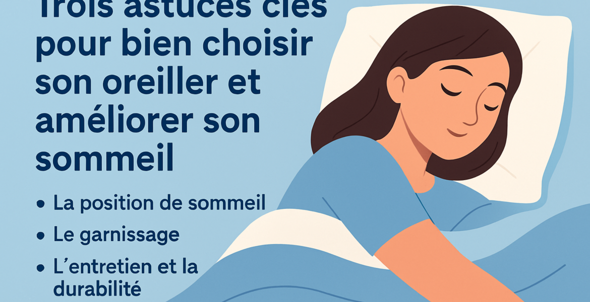 Oreiller Ergonomique Choisir oreiller